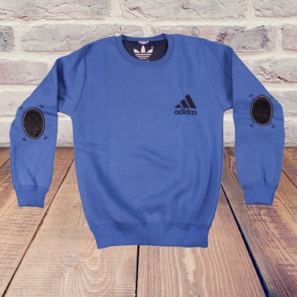 ADIDAS Long Sleeve Crew Comfortable Sweater for Kids Boys